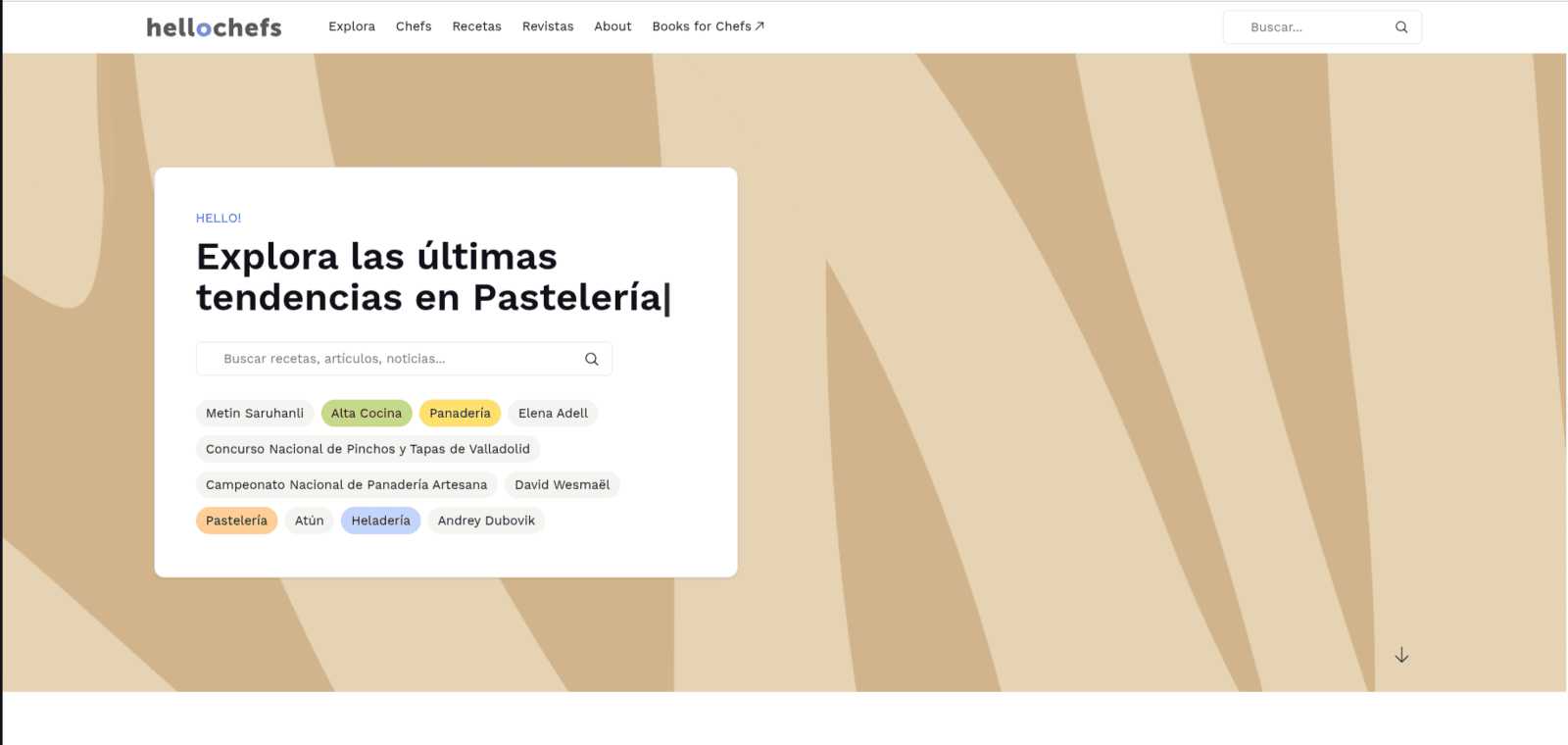 Hello Chefs - Portal temàtic per a xefs